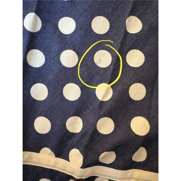 $229 Blue NWOT For Love And Lemons “Dolly” Dot Mini Dress Sz Small - Picture 15 of 16